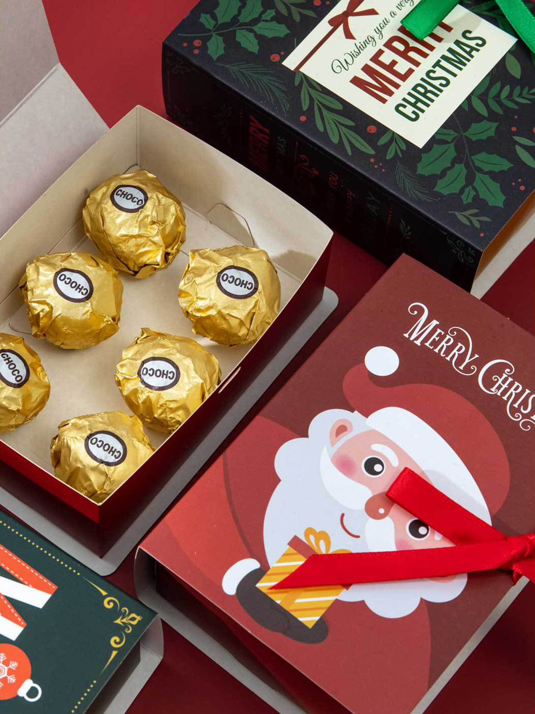 Magic Book Kid Paper Gift Box for Christmas Chocolate Candy Box